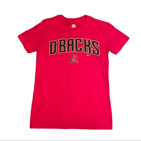 Majestic DBacks Logo T-shirt - Picture 1 of 2